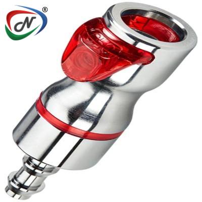  LQ4D17004LRED 1/4 Locking HB Valved In-Line Body - Red